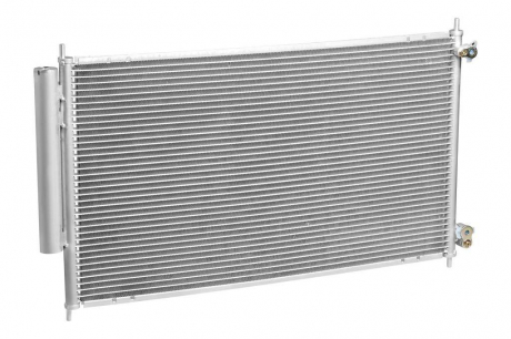 Радиатор кондиционера Accord 2.0/2.4 (03-) АКПП/МКПП с ресивером LUZAR LRAC 23BB (фото 1)