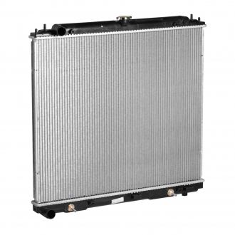 Радиатор охлаждения Navara 2.5dCi (05-), Pathfinder 2.5dCi (05-) МКПП/АКПП LUZAR LRc 141EB (фото 1)
