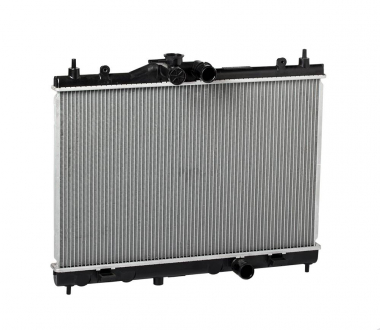 Радиатор охлаждения Tiida 1.5 / 1.6 / 1.8 (04-) МКПП LUZAR LRc 14EL (фото 1)
