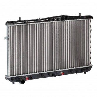 Радиатор охлаждения Лачетти 1,6/1,8 автомат (алюм-паяный) LUZAR LRc CHLt04244 (фото 1)