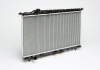 Радиатор охлаждения Sonata/Magentis 2.0/2.4/2.5/2.7 (98-) МКПП (алюм) LUZAR LRc HUSo98101 (фото 2)