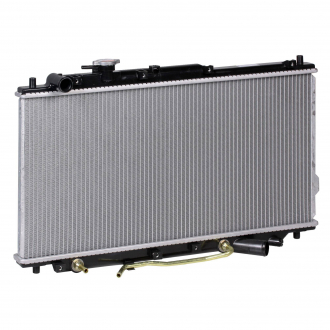 Радиатор охлаждения Shuma/Sephia/Spektra (95-) 1.5/1.6/1.8 АКПП (алюм) LUZAR LRc KISp962F2 (фото 1)