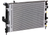 Блок охлаждения (радиатор + Конденсер + вентилятор) для а / м Renault Logan 1.4, 1.6 (08 -) / Lada Largus (12-) 1.6 AC + LUZAR LRK 0983 (фото 2)