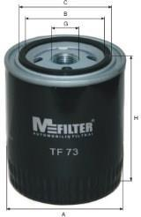 Фільтр масляний двигуна OPEL Frontera 2.3TD, Omega 2.3TD M-FILTER TF73