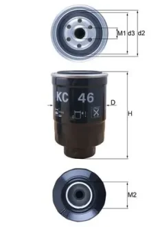 Фильтр топливный Mazda MAHLE MAHLE KNECHT KC 46
