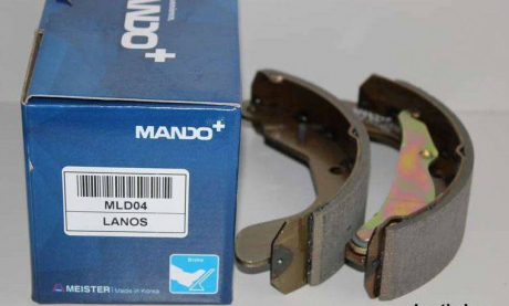 Колодки гальмівні задні Daewoo Lanos Sens MANDO MLD04