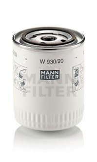Фільтр масляний MANN W 930/20 (фото 1)