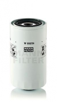 Фильтр масляный MANN W 950/36 (фото 1)