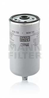 Фильтр топлива MANN WDK725 (фото 1)