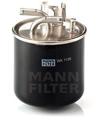 Фильтр топливный MANN WK 1136 (фото 1)