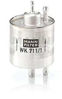 Фильтр топливный MANN WK 711/1 (фото 1)