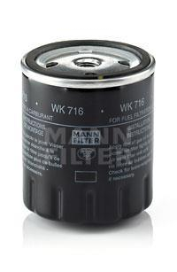 Фильтр топливный MANN WK 716 (фото 1)