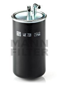 Фильтр топлива MANN WK728 (фото 1)
