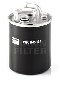 Фильтр топливный MANN WK 842/20 (фото 1)