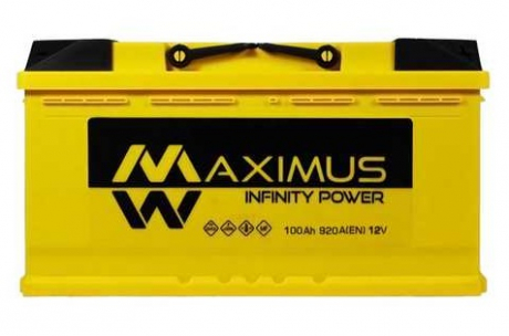 Аккумулятор MF (L5) 100Ah 920A R+ MAXIMUS 100Ah_12V-MAXIMUS