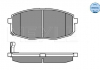 Гальмівні колодки дискові MEYLE 025 239 6617/W (фото 2)