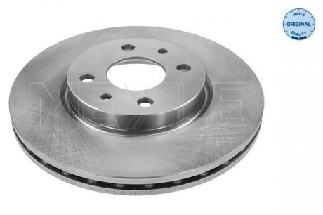 Тормозной диск вентилируемый передний MEYLE 215 521 0002 (фото 1)