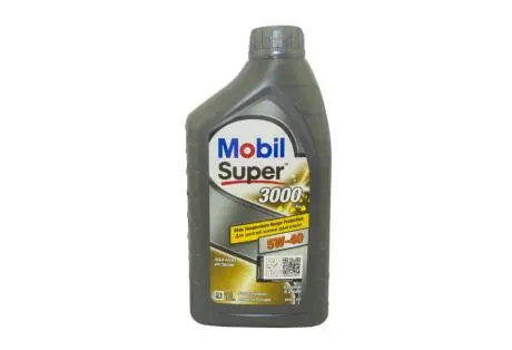 Олива моторна Super 3000 X1 5W-40, 1л. MOBIL 152567