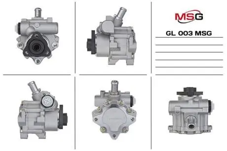 Насос ГУР (Тайвань,) MK MK2 1014001307 MSG GL003