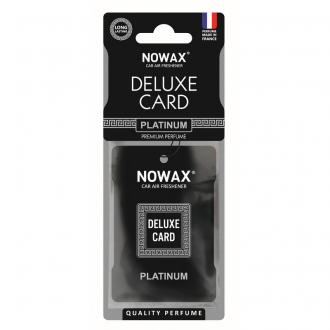 Ароматизатор целюлозний серія Delux Card 6 г-Platinum Nowax NX07735