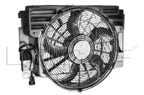 Вентилятор радіатора з рамкою NRF 47217