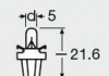 Лампа панели приборов OSRAM 2722MFX (фото 2)