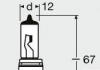 Лампа розжарювання H8 12V 35W PGJ19-1 OSRAM 64212 (фото 3)