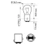 Лампа накаливания P21/5WVisionPlus12V 21/4W BAY15d PHILIPS 12499VPB2 (фото 3)