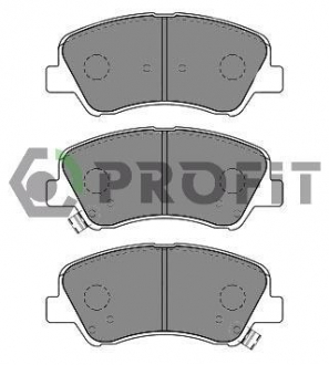 Колодки гальмівні дискові PROFIT 5000-0625 (фото 1)