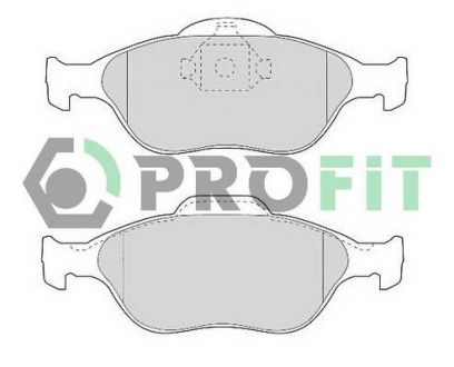Колодки тормозные дисковые PROFIT 5000-1394 (фото 1)