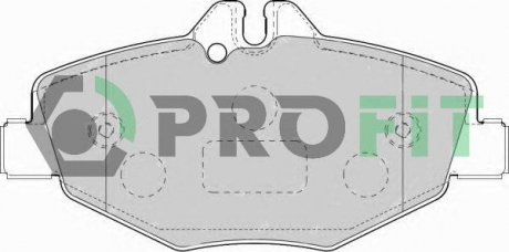 Колодки тормозные дисковые PROFIT 5000-1414