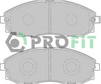 Колодки тормозные дисковые PROFIT 5000-1498