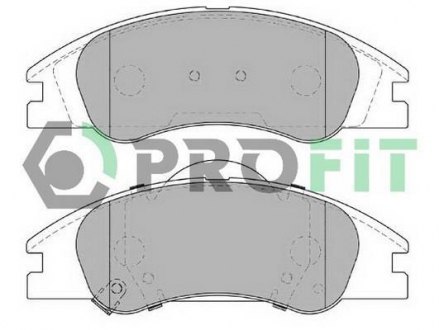 Колодки тормозные дисковые PROFIT 5000-2050