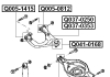 САЙЛЕНТблок передний задний ВЕРХН рычага Q-FIX Q005-1415 (фото 3)