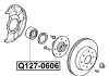 ПІДШИПНИК передній СТУП (комплект) 38X73X40 Q-FIX Q127-0606 (фото 3)