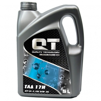 Трансмиссионное масло ТАД17Ы / 85W-90 GL-5, 5л QT-OIL QT2585905
