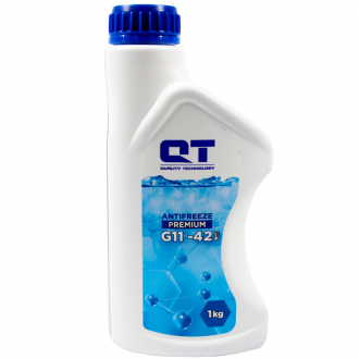 Антифриз QT PREMIUM-42 G11 синий 1л QT-OIL QT513421 (фото 1)