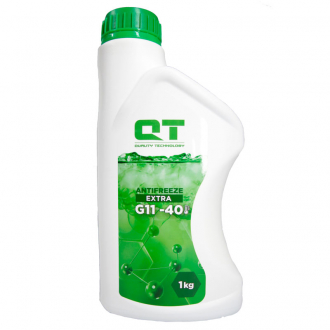 Антифриз QT EXTRA -40 G11 зеленый 1кг QT-OIL QT542401 (фото 1)