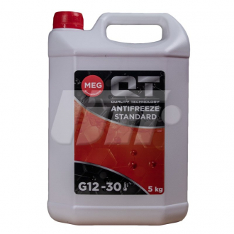 Антифриз QT MEG STANDARD -30 G12 красный 5кг QT-OIL QT551305 (фото 1)