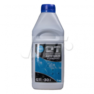 Антифриз QT MEG STANDARD -30 G11 синій 1кг QT-OIL QT553301 (фото 1)