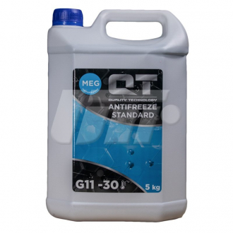Антифриз QT MEG STANDARD -30 G11 синий 5кг QT-OIL QT553305 (фото 1)