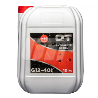 Антифриз QT MEG EXTRA -40 G12 красный 10кг QT-OIL QT5614010