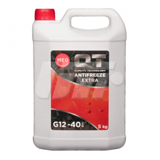 Антифриз QT MEG EXTRA -40 G12 червоний 5кг QT-OIL QT561405