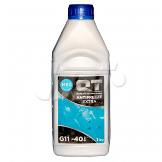 Антифриз QT MEG EXTRA -40 G11 синий 1кг QT-OIL QT563401 (фото 1)
