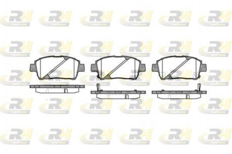 Колодки тормозные передние Geely FC ROADHOUSE 1061001401