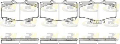 Колодки гальмівні передні Great Wall Safe/Deer ROADHOUSE 3501080-F00