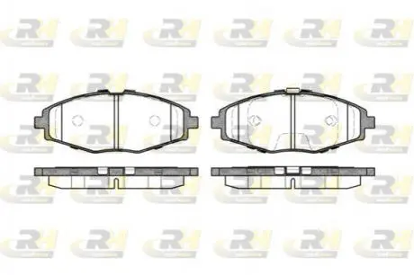 Колодки тормозные передние Chery QQ ROADHOUSE S11-3501080