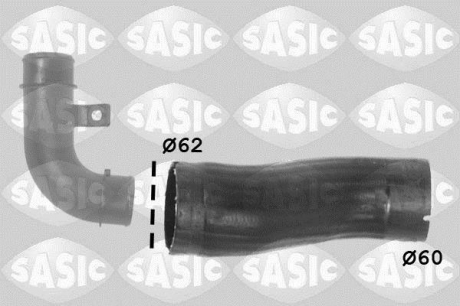 Трубка нагнетаемого воздуха SASIC 3330027 (фото 1)