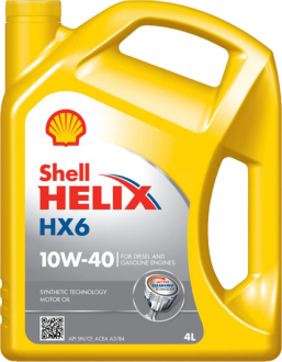 Масло моторне Helix HX6 10W-40 (4 л) SHELL 550039792 (фото 1)