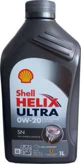 Масло моторне Helix Ultra SN 0W-20 (1 л) SHELL 550040603 (фото 1)